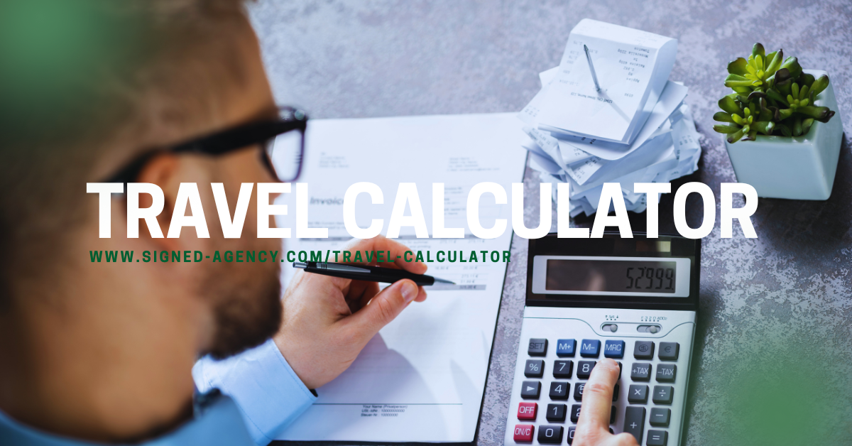 An eye on travel expenses with our new travel cost calculator